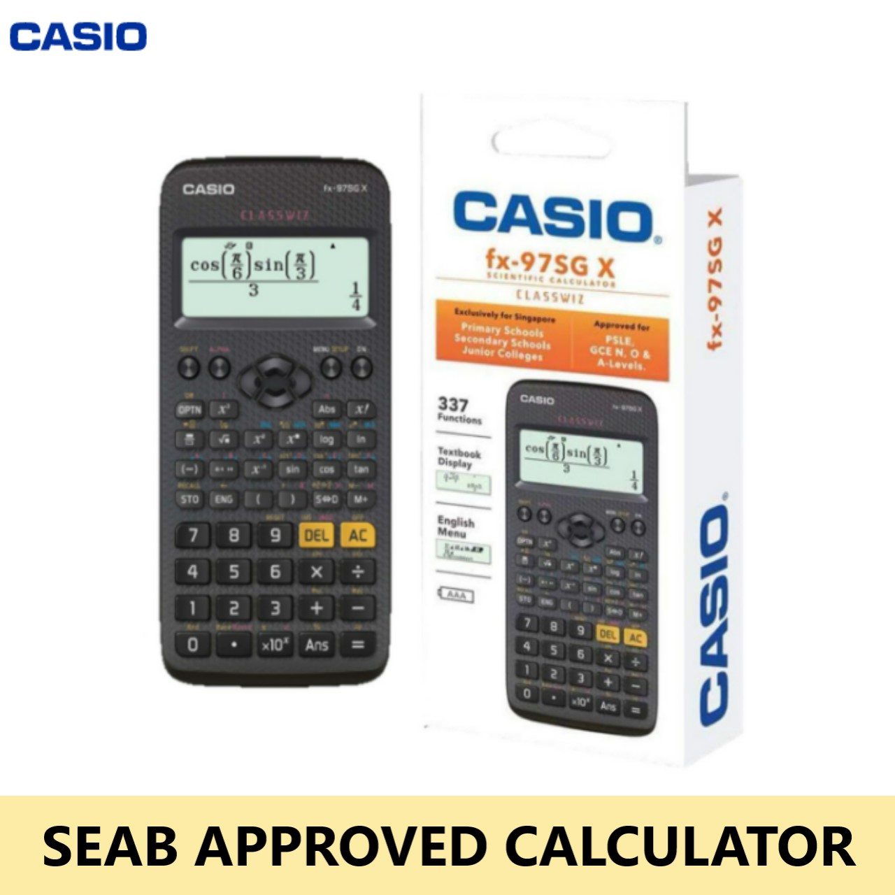 Casio FX-97SG X Scientific Calculator | Pacific Bookstores Pte Ltd